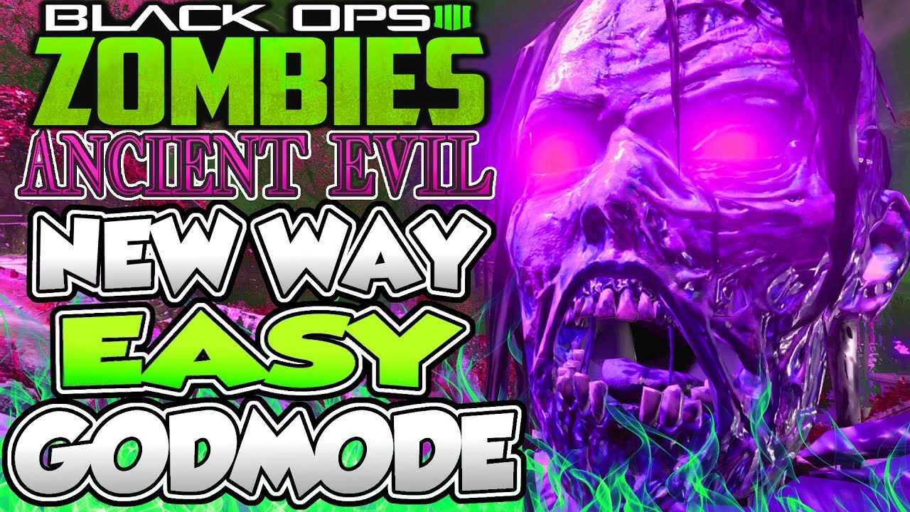 *EASY* GODMODE Ancient Evil Zombie Glitches (After Patch 1.25) - BO4 ZOMBIE GLITCHES