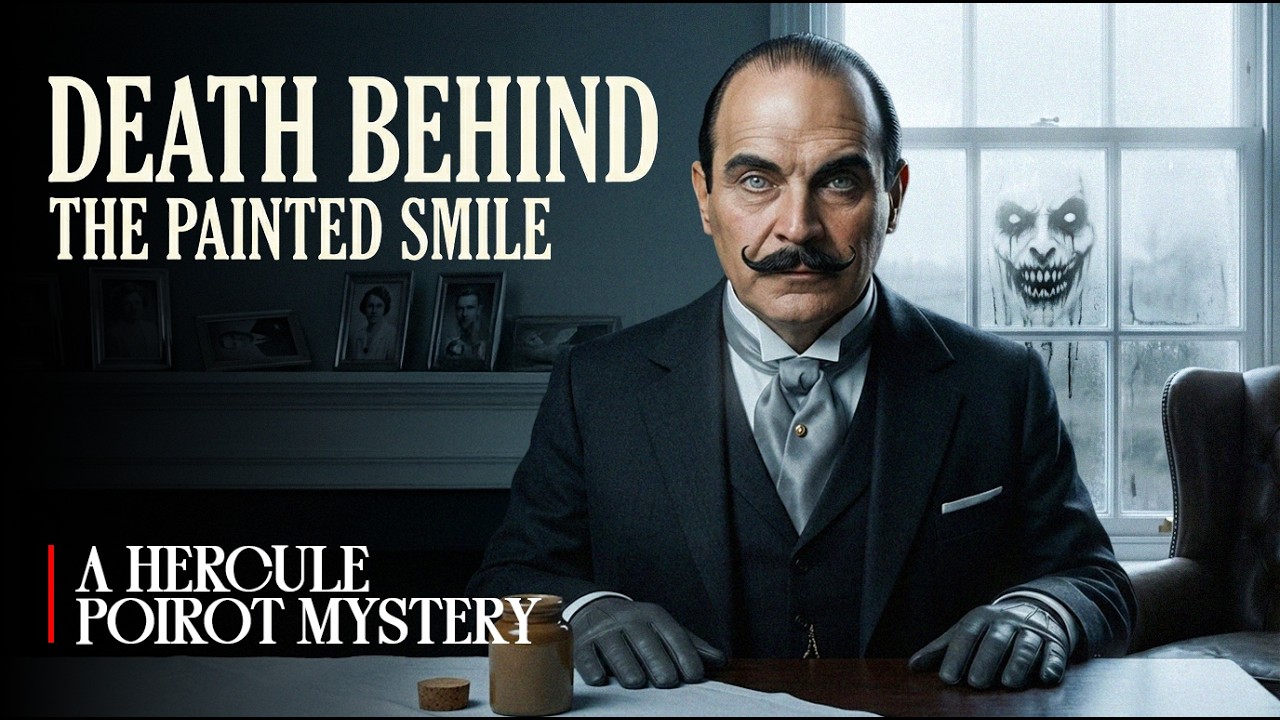 Death Behind the Painted Smile | A Hercule Poirot Mystery
