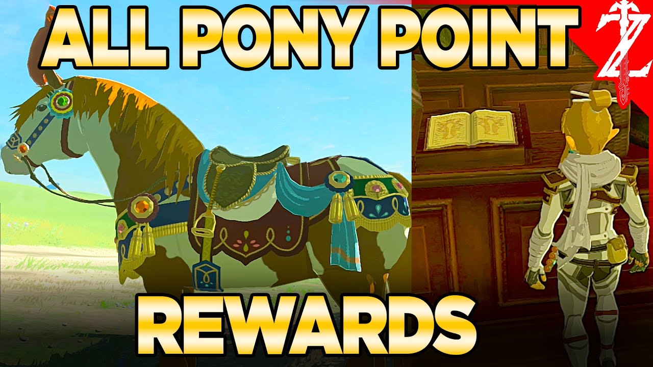 Все награды Pony Points в Tears of the Kingdom