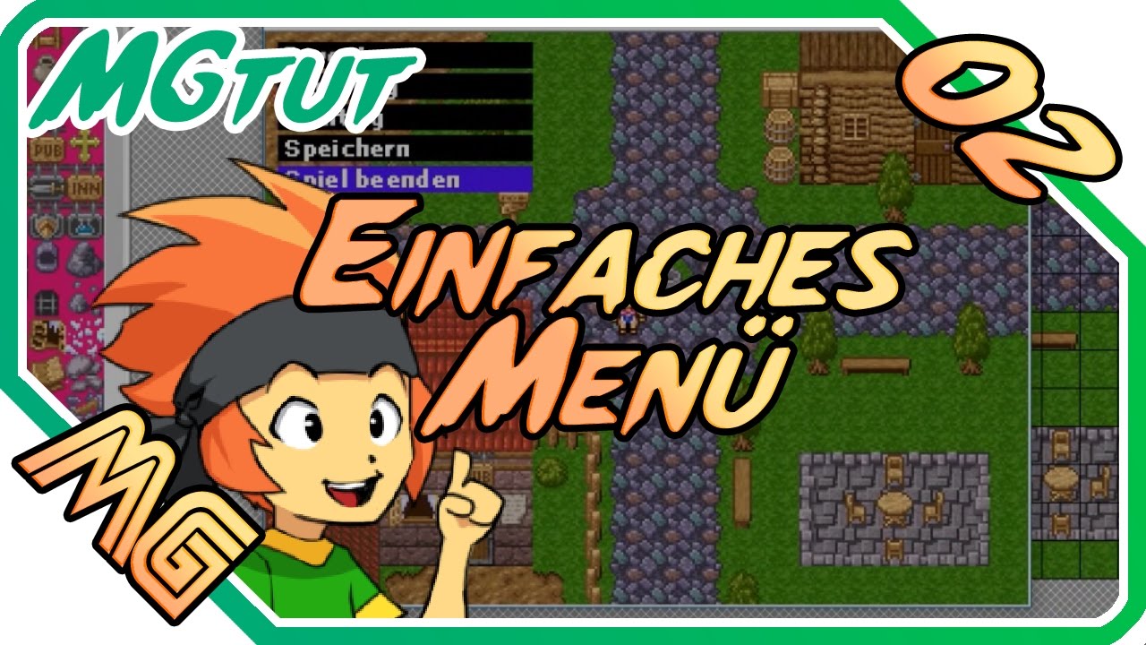 [MGtut 02] Einfaches Menü ★ RPG Maker 2003 Tutorial