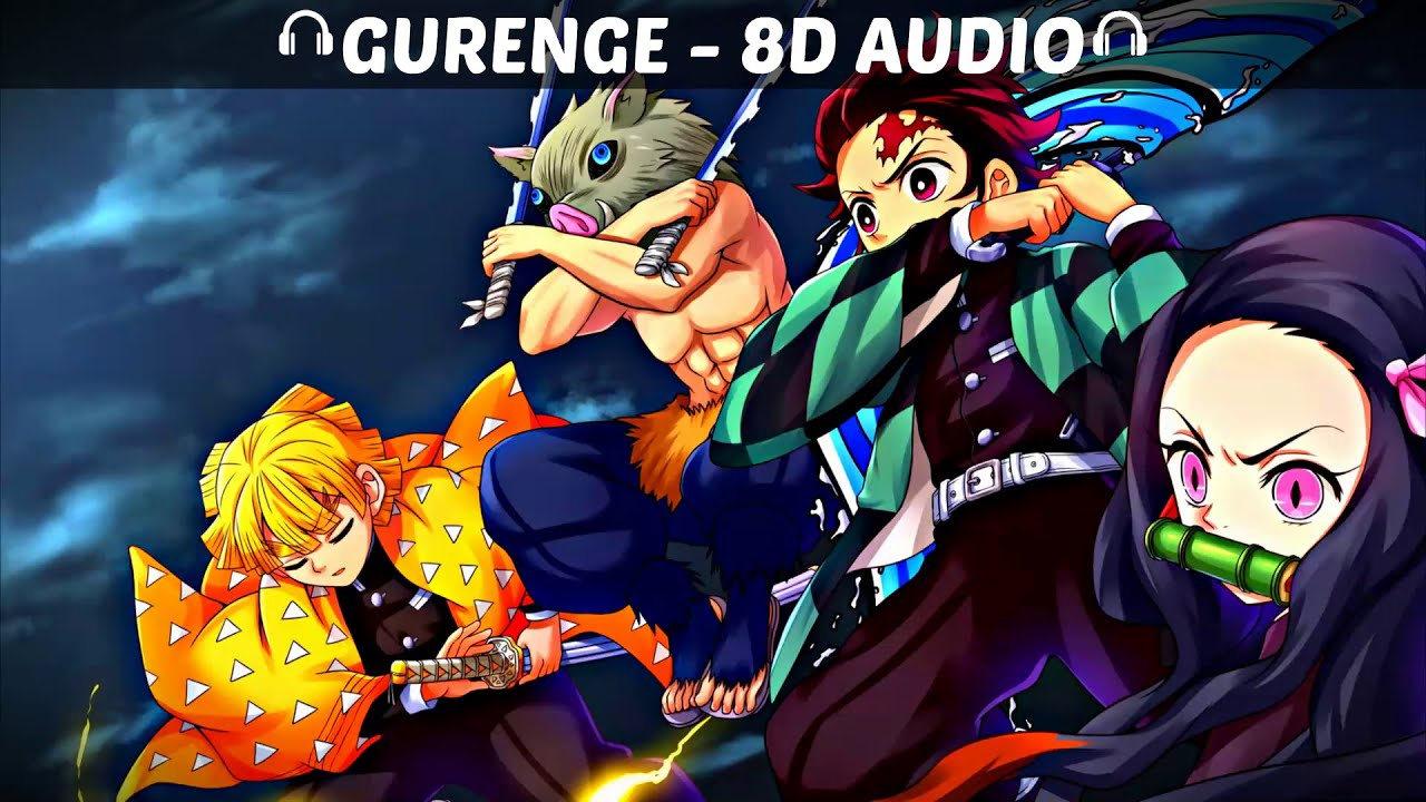 8D AUDIO 🎧 | Demon Slayer: Kimetsu no Yaiba - Opening Full [Gurenge] by LiSA