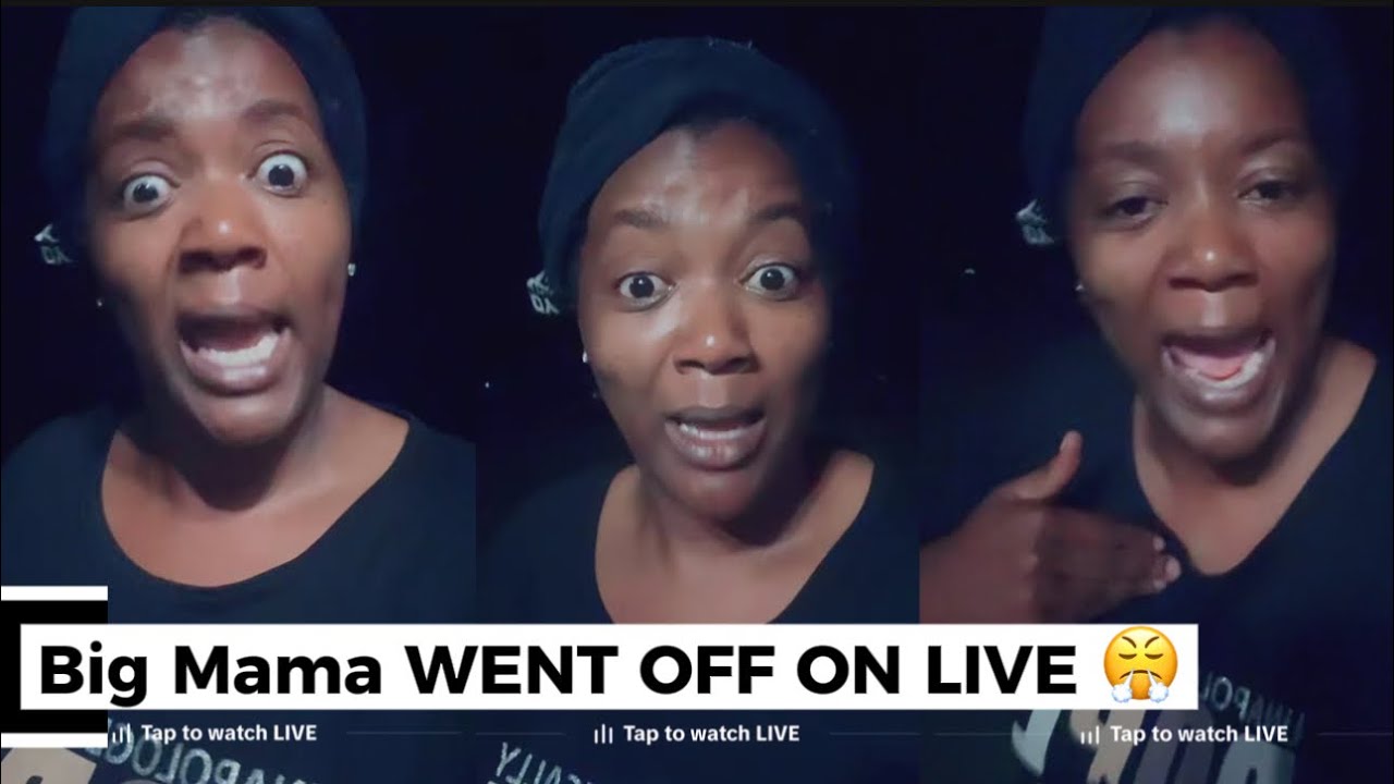 Big Mama SNAPS on Live 😳 Whole Internet Talking