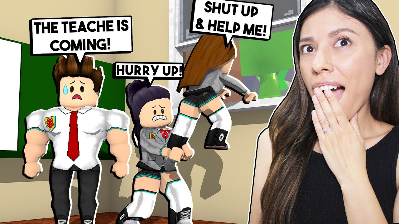 MY SISTER GOT ME SENT TO DETENTION and WE HAVE TO ESCAPE! (Roblox Roleplay)