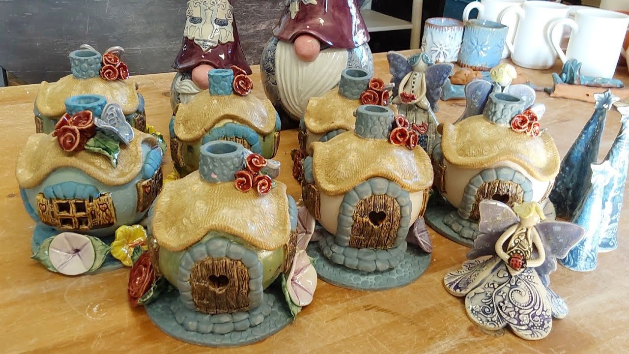 Kiln Opening! Fairy houses, gnomes, and so much more.