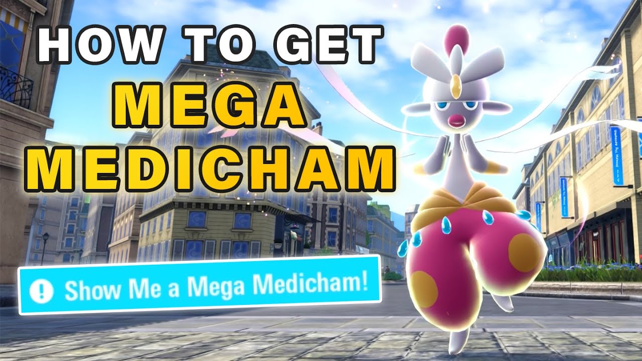 Jak zdobyć Mega Medicham do zadania pobocznego | Lokalizacja Medichamita ► Pokemon Legends ZA