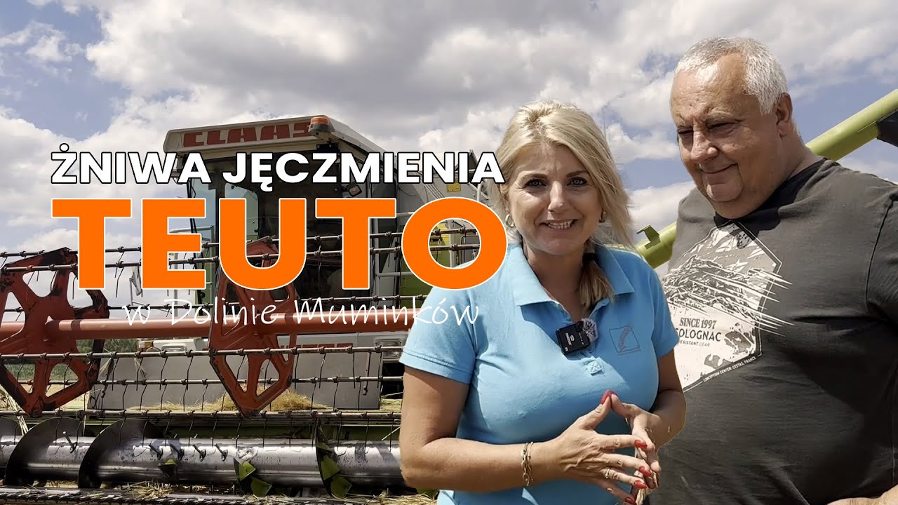 Żniwa jęczmienia TEUTO 2024! Zaczynamy z przytupem.