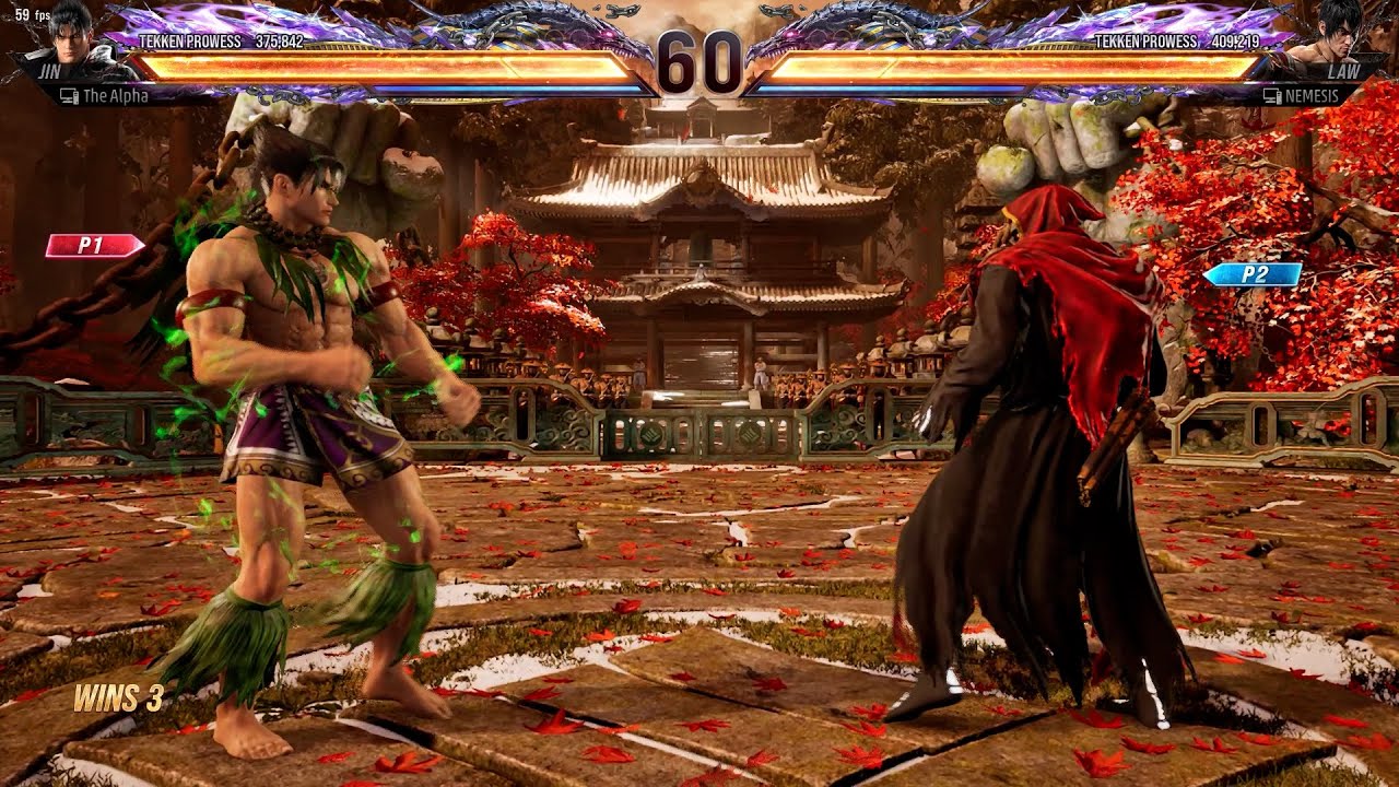 The Alpha (Jin) vs Nemesis (Law) Best of 3 Match