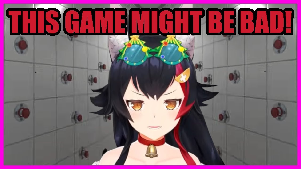 Mio loosing rapidly her sanity while trapped in a room full of buttons 【Button Prison】