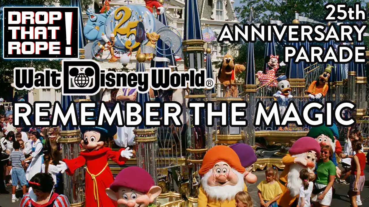 Remember the Magic Parade 25th Anniversary #magickingdom #disneyworld