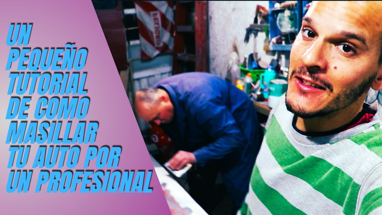 44. Como masillar un auto. Tutorial