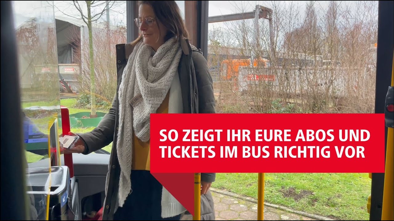„Bitte vorn einsteigen!“ So zeigt Ihr Euer Abo oder Ticket im Bus am besten vor!