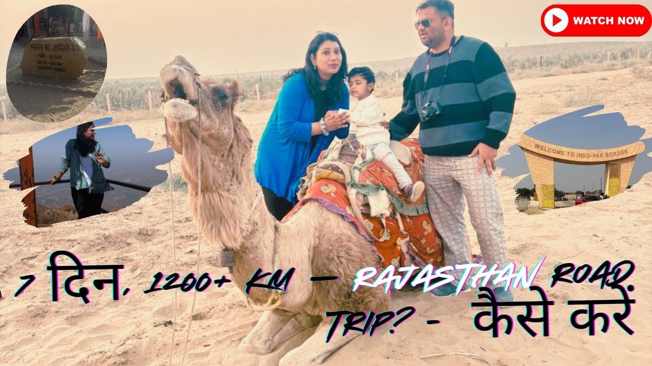 From Jodhpur to Jaisalmer to Sam dunes to mount Abu -Rajasthan Like Never Before! #vlog 