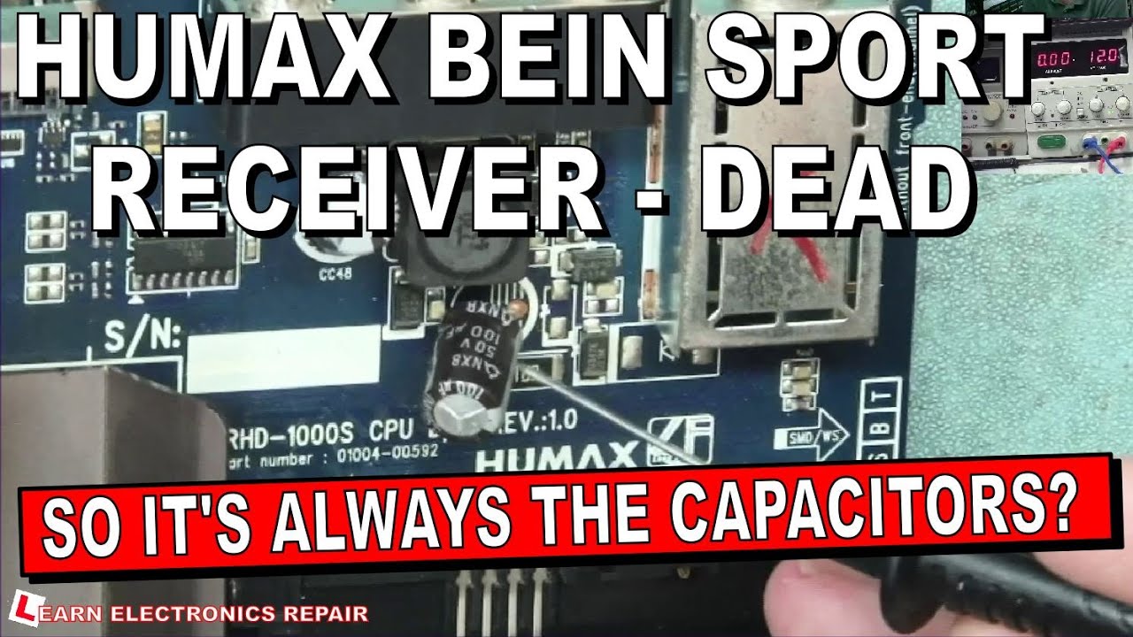 Dead BEIN Sports Satellite Receiver, Does Not Power On. Can We Fix It?