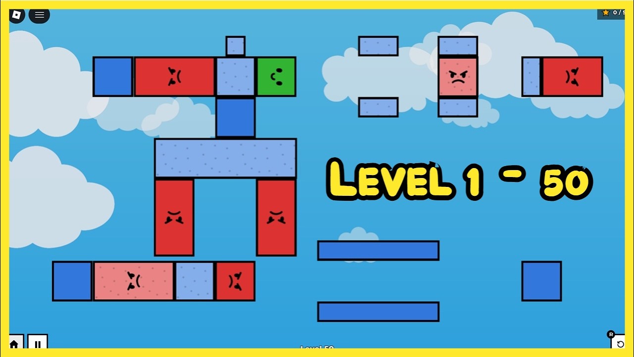 POP AND DROP Roblox Full Walkthrough (All Levels)