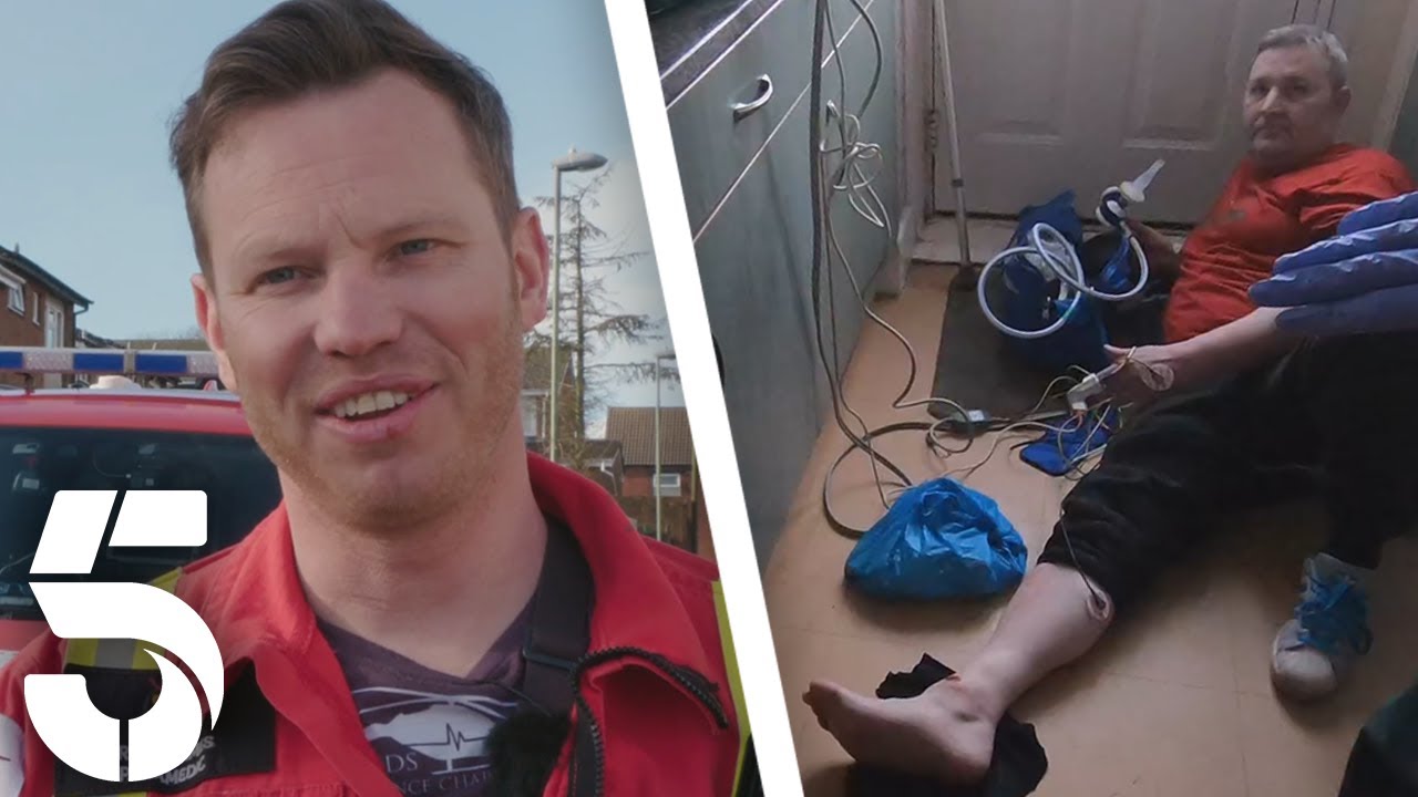 Adrian Takes A Nasty Fall | Ambulance: Code Red | Channel 5