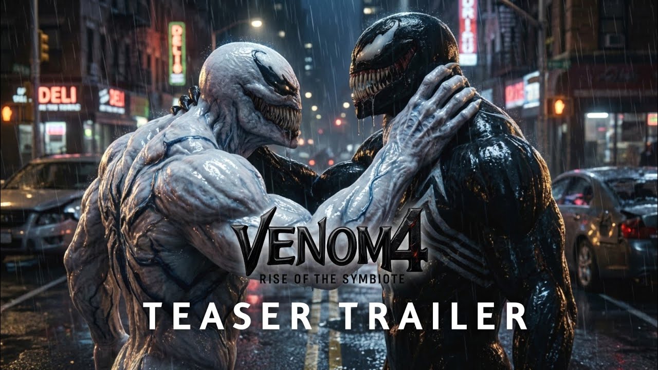 «Веном 4: Восстание симбиота» — тизер-трейлер | Том Харди, Энди Серкис