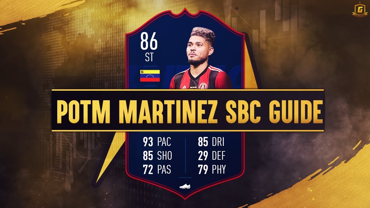 FIFA 20 MLS POTM Josef Martinez SBC Guide Completed - 86 Rated, 95k Spend & 40k Worth of Packs