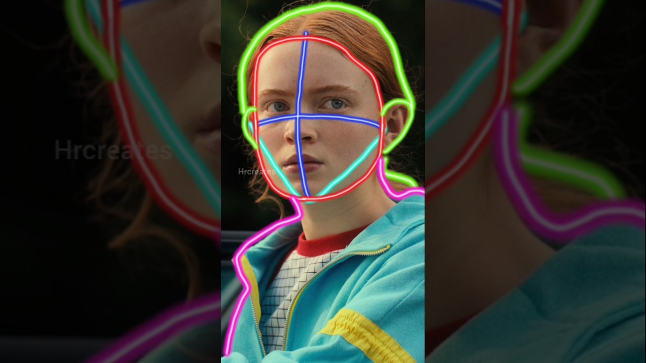 How to draw Max from stranger things ✨ #ytshorts #tutorial