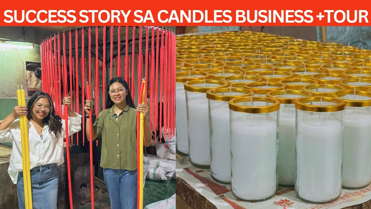 Success Story sa Kandila (Candles Making) + Tour sa Production!
