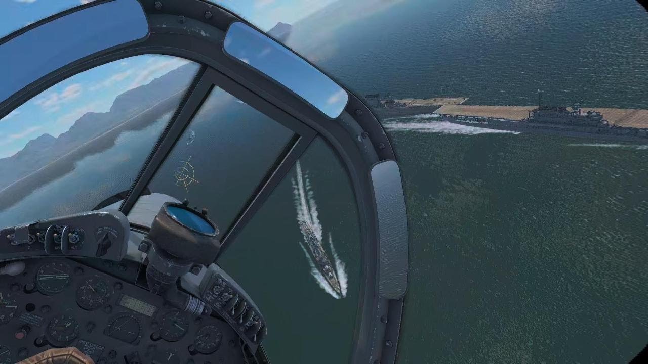 Aces of Thunder_My 1st attempt at landing on a carrier