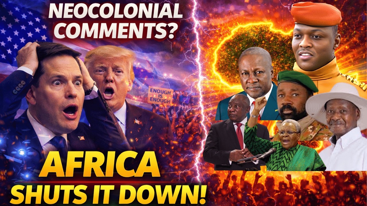AFRICA'S shuts down NEOCOLONIAL comments MADE By Marco Rubio-TRUMP IN SHOCK