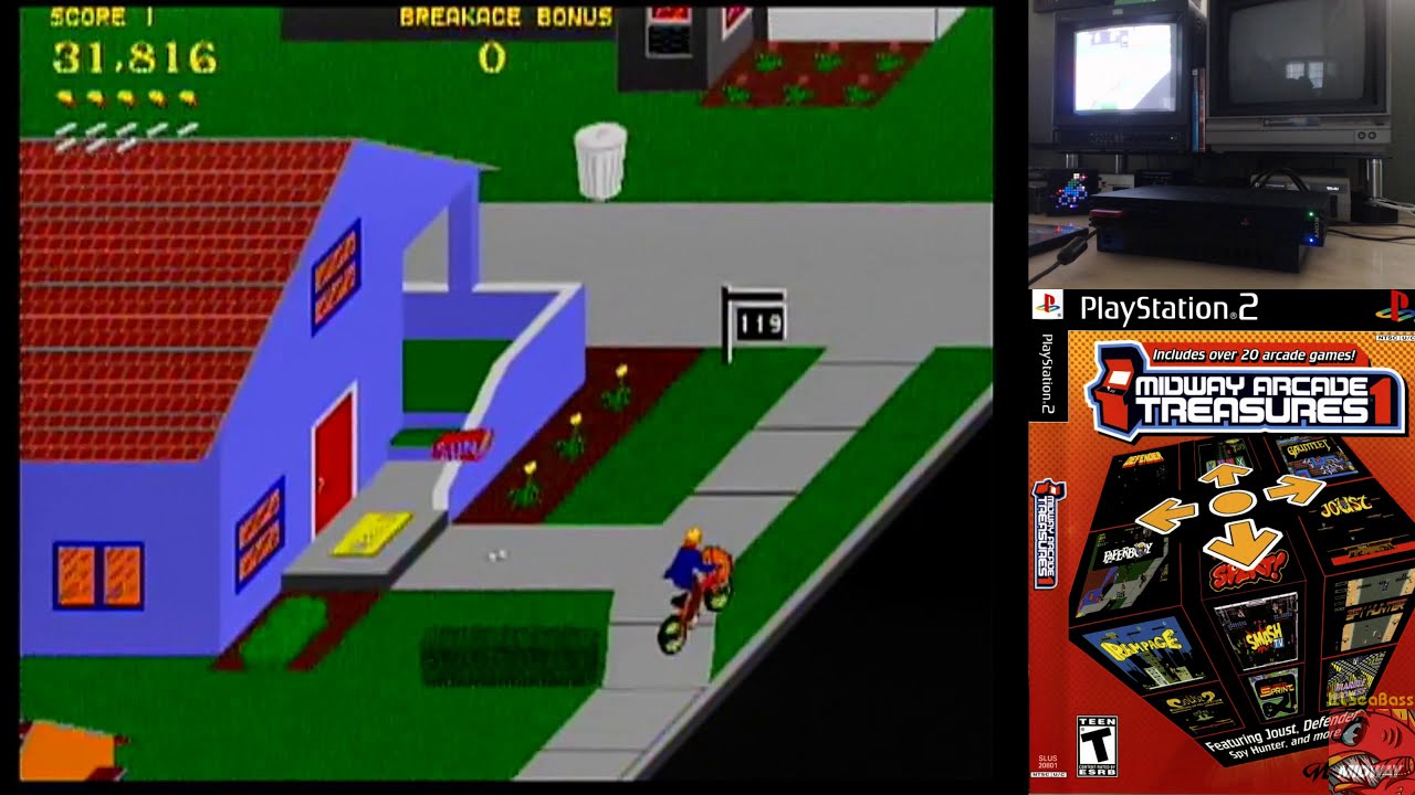 Paperboy (Midway Arcade Treasures) [PS2] 67,515