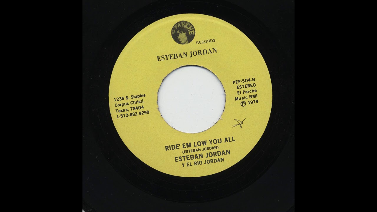 Esteban Jordan - Ride’ Em Low You All - El Parche Records pep-504-b