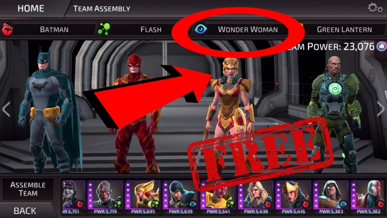 DC LEGENDS Mobile : Unlocking Wonder Woman !! First Gameplay Trailer !!