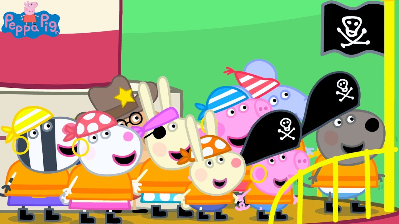 Świnka Peppa 🐷 Poszukiwanie skarbu! 🐷 Wesoła przygoda 🍿 Super Toons TV Bajki Po Polsku