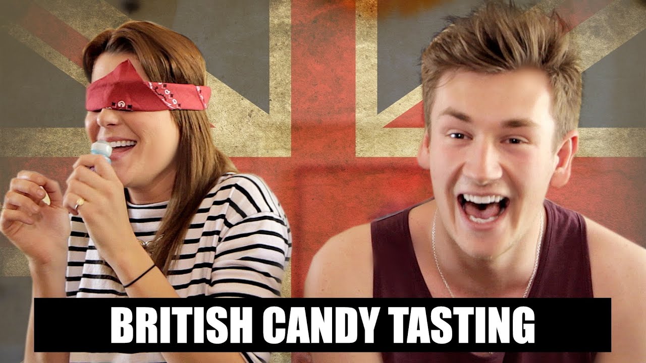 BRITISH CANDY TASTING ft Grace Helbig