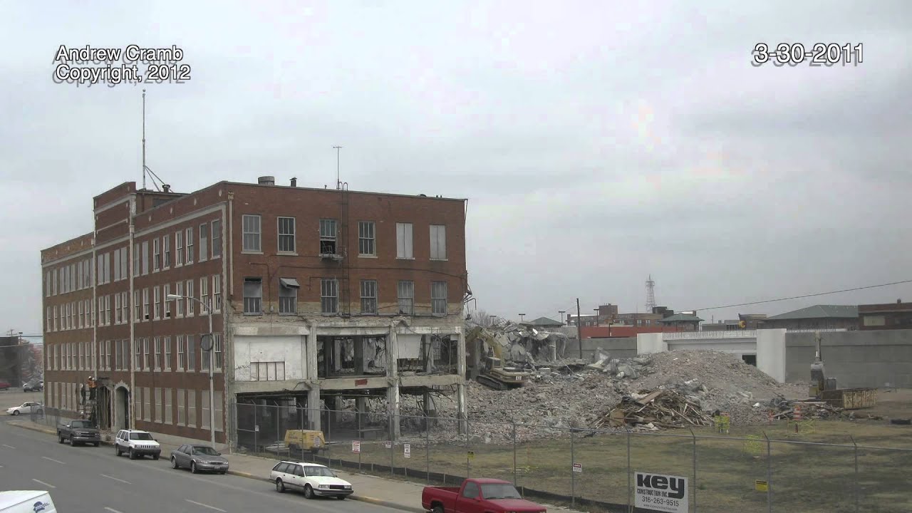 Coleman Building Demolition Time Lapse, March - July, 2011