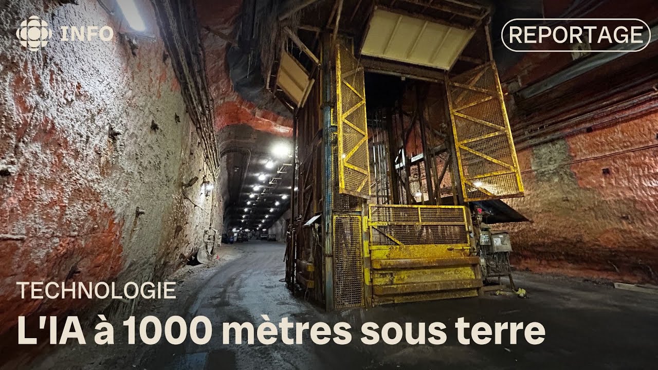 La mine de potasse à Rocanville, la plus grande de son genre au monde, utilise la technologie d’IA