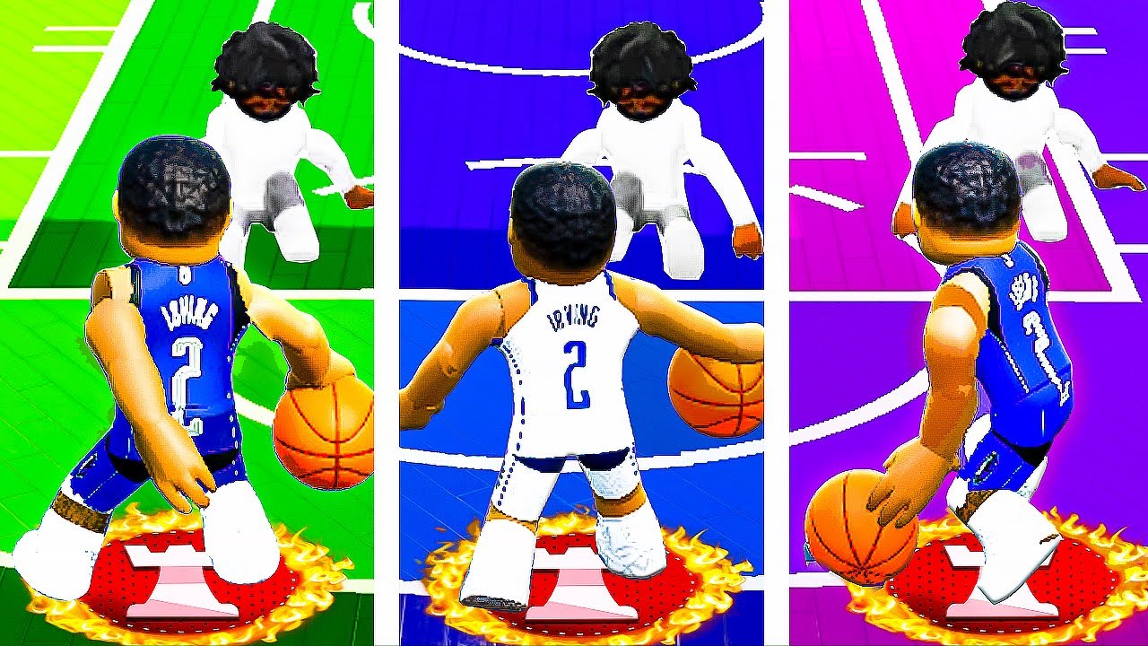 Breaking ANKLES w/ Kyrie Irving in EVERY Roblox Basketball Game..