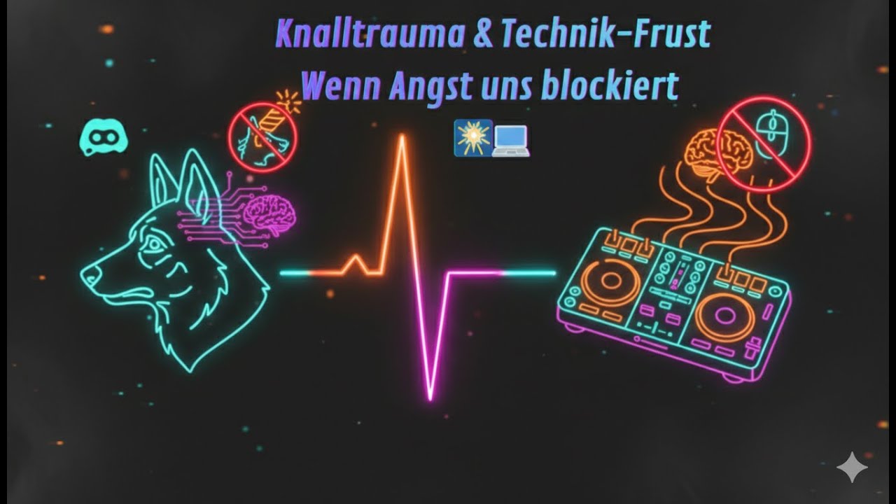 🎧 Episode #8: Knalltrauma & Technik-Frust – Wenn Angst uns blockiert 🎆💻