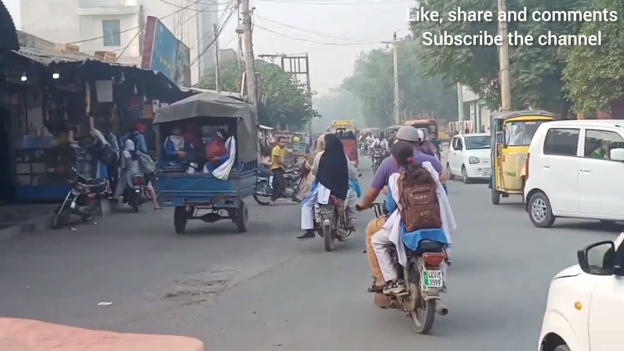 College road samanabad Faisalabad#Trip905
