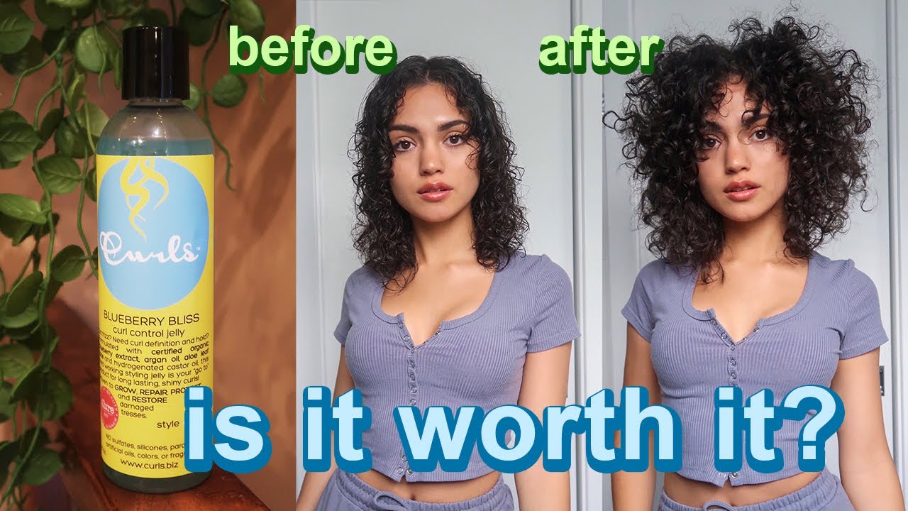 CURLS BLUEBERRY BLISS REVIEW | Curl Review Series #1