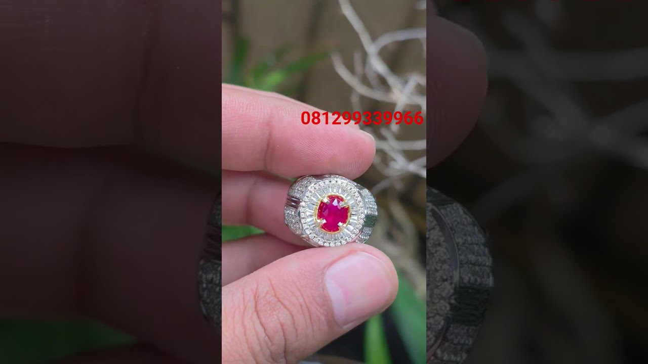 Natural HQ Intense Red Ruby 1.01 crt GRI LAB #gemstone #ruby