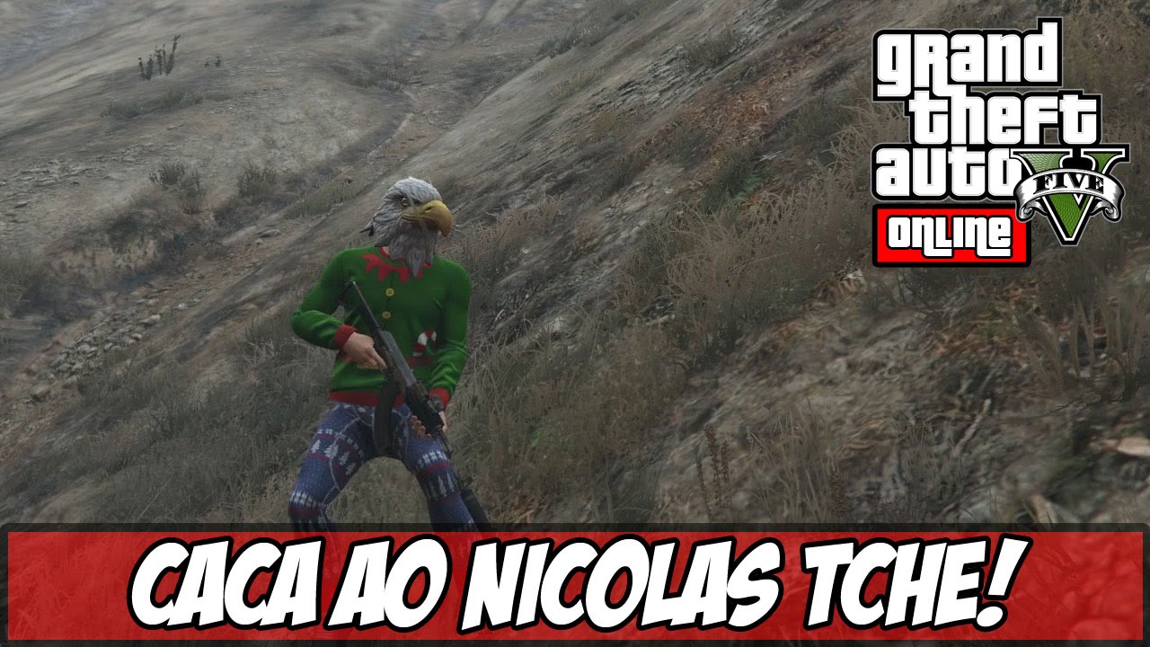 GTA V - CAÇA AO NICOLAS! (Ps4)