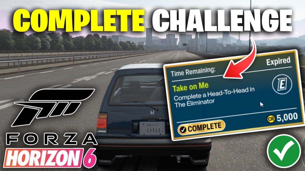 Forza Horizon 6: How To Complete Head To Head in Eliminator - Horizon Decades (Daily Challenge)