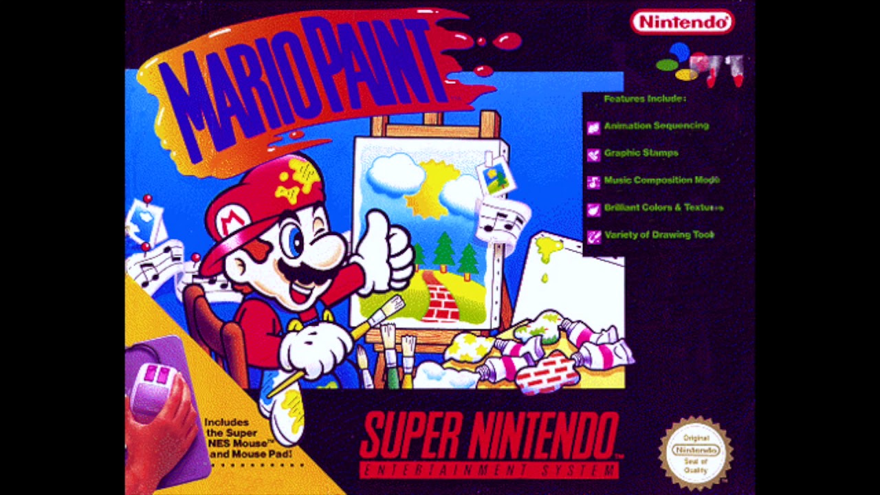 Mario Paint 'Creative Exercise' remix