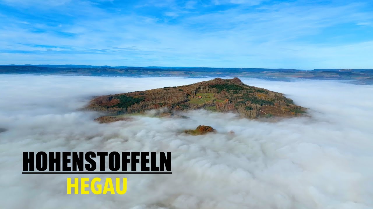 HOHENSTOFFELN im Hegau - Hegauberge in 4K 