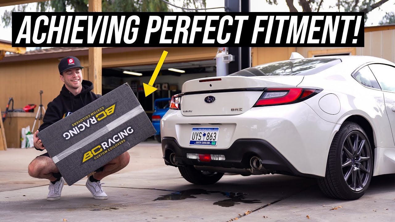 УСТАНОВКА КОЙЛОВЕРНОЙ ПОДВЕСКИ НА SUBARU BRZ 2022 ГОДА!!!