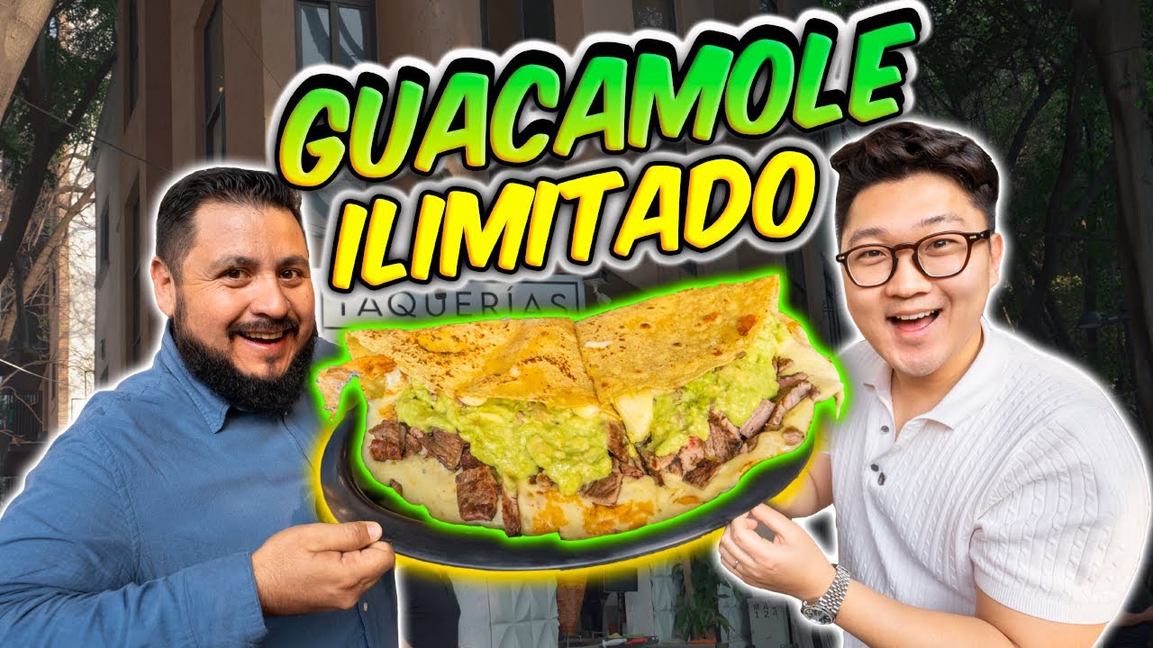 GUACAMOLE ILIMITADO en TAQUERÍA de ASADA