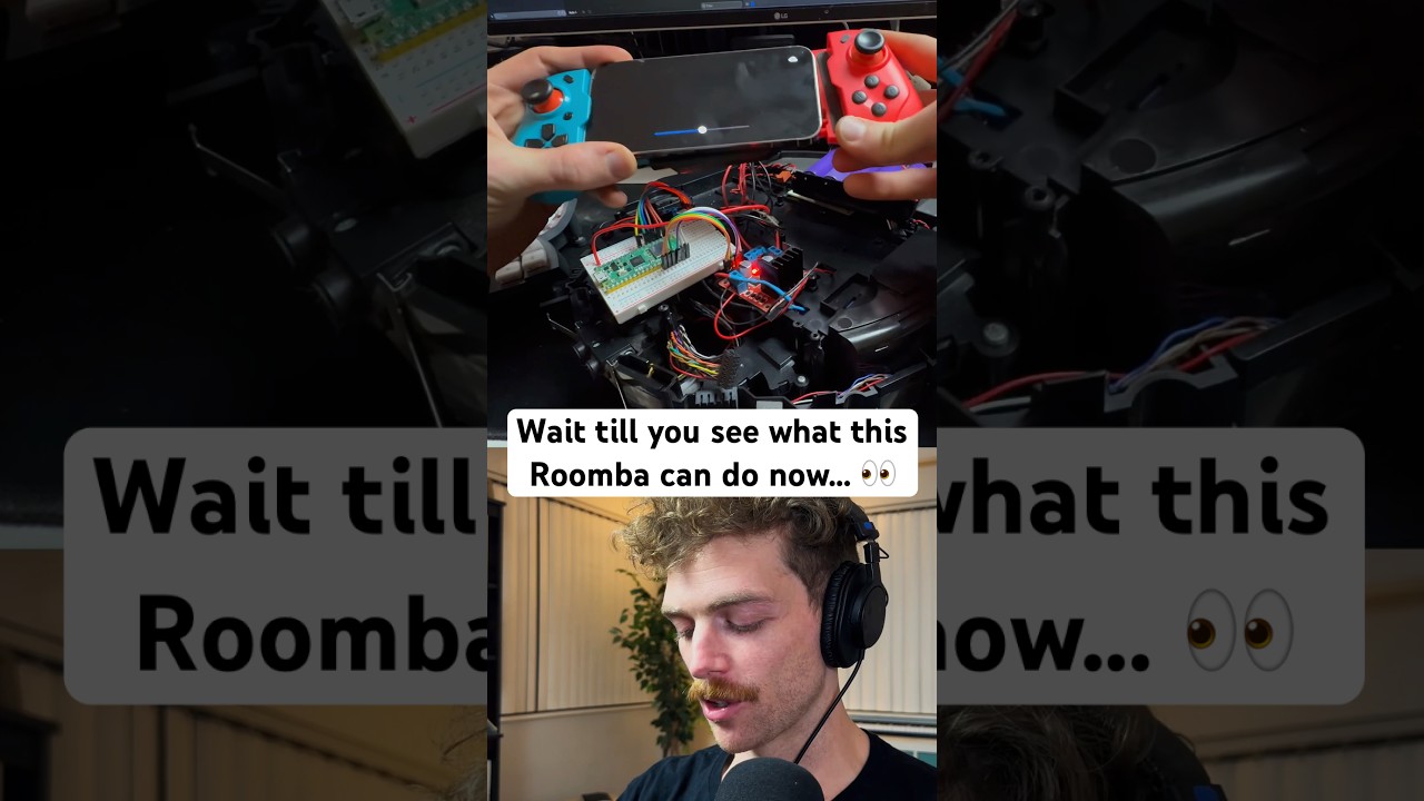 What happens when you hack your Roomba #python #raspberrypi