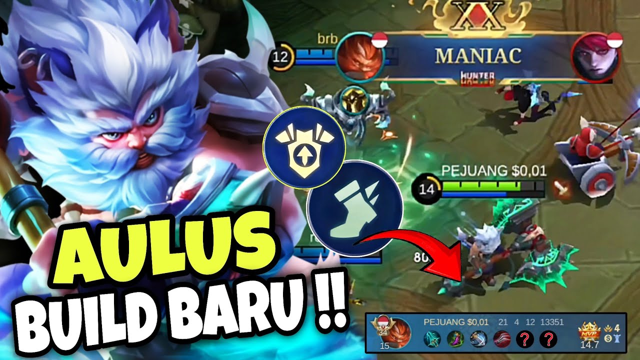 USER AULUS WAJIB COBA SETINGAN INI BIAR AULUS MAKIN SAKIT DI LATE GAME! AULUS BEST BUILD 2025 ~ MLBB