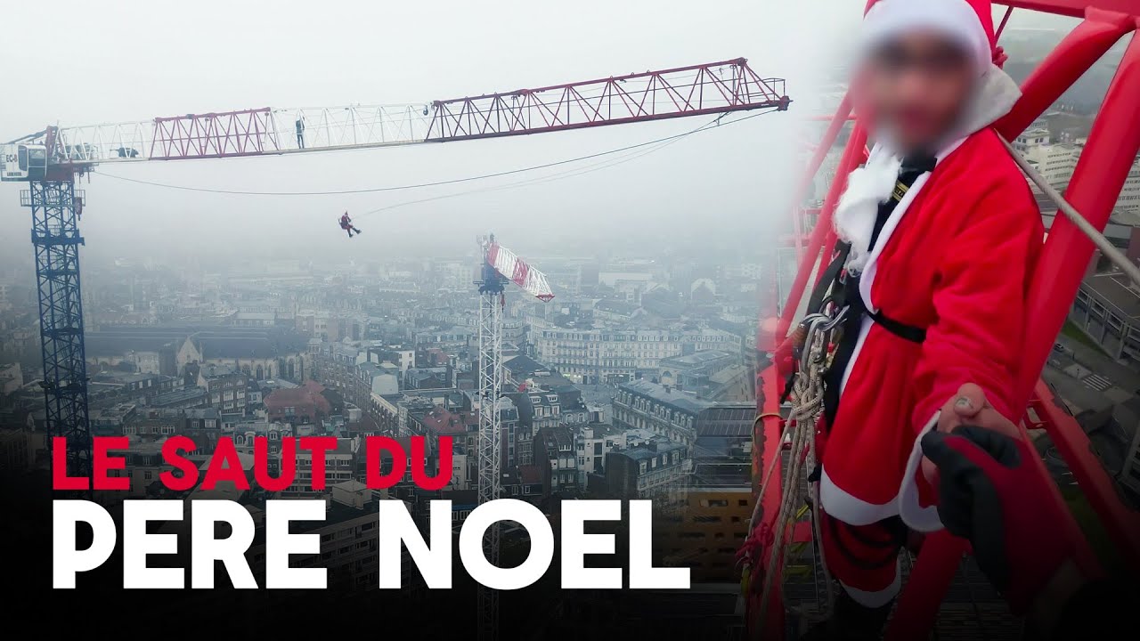 BACKSTAGES - LE SAUT DU PERE NOEL À LILLE