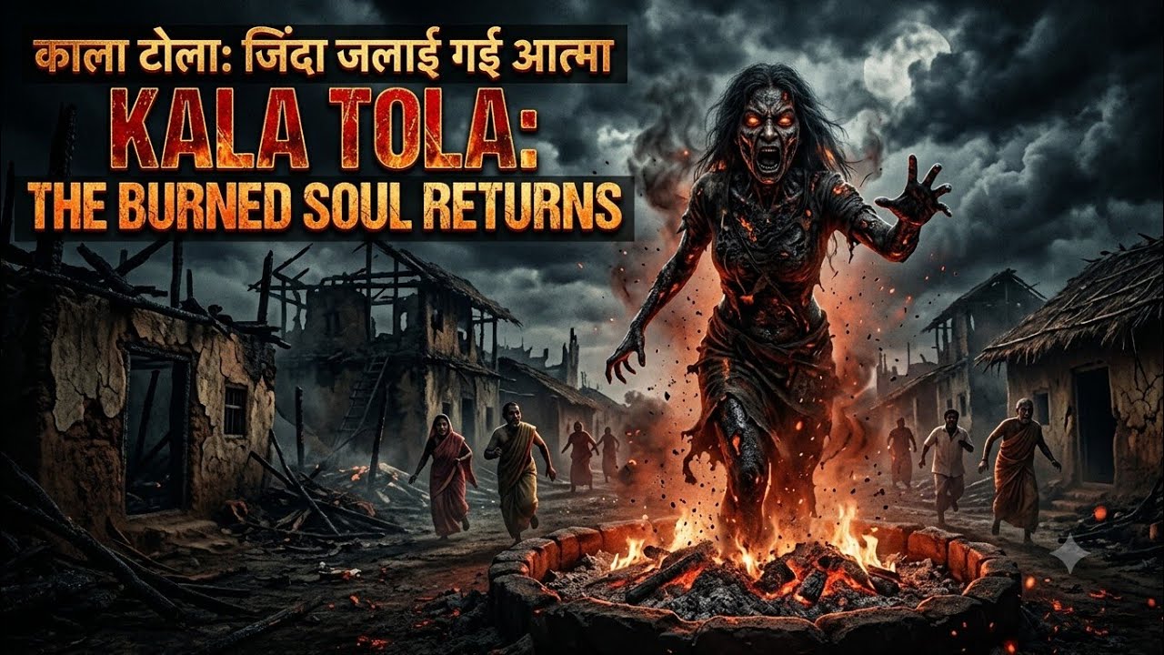 “काला टोला: जिंदा जलाई गई आत्मा”.  Title:“Kala Tola: The Burned Soul Returns”