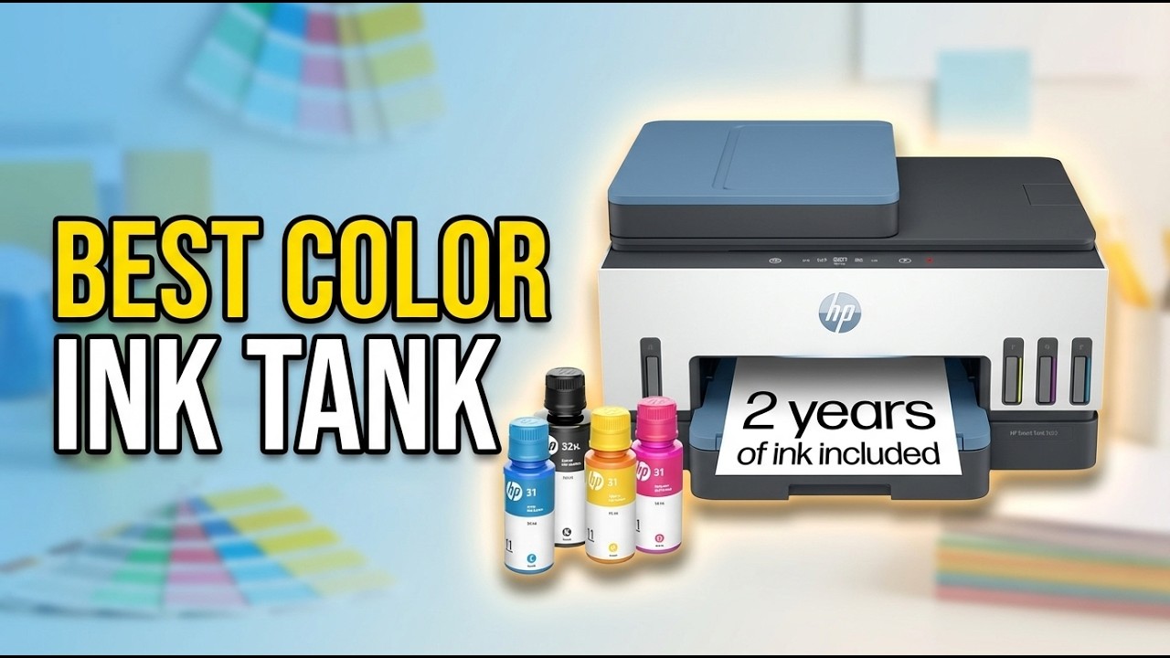 Best Color Ink Tank Printer 2026: Top 8 to Stop Wasting Money on Cartridges