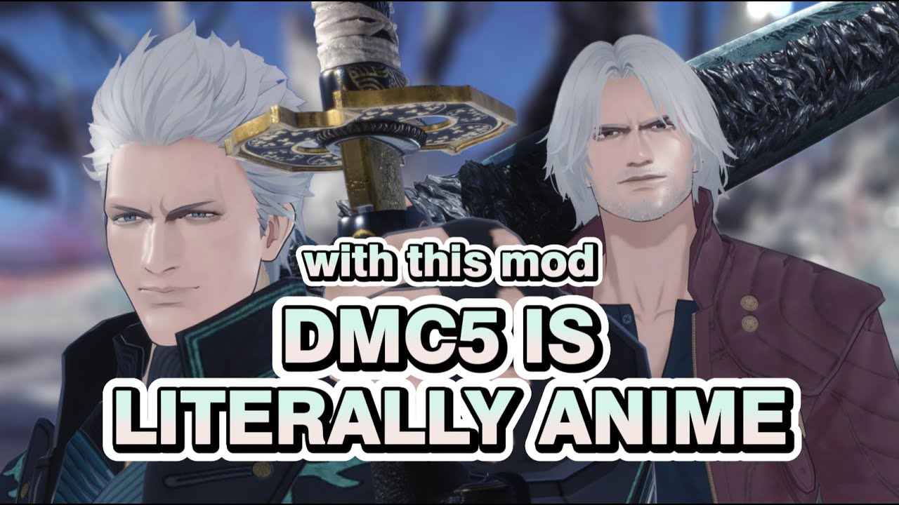 Devil May Cry 5 with character models from PGR collab (mod)