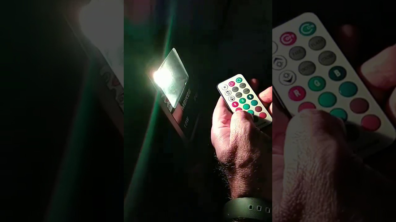 Faretto multicolore MEIKEE con telecomando 10W